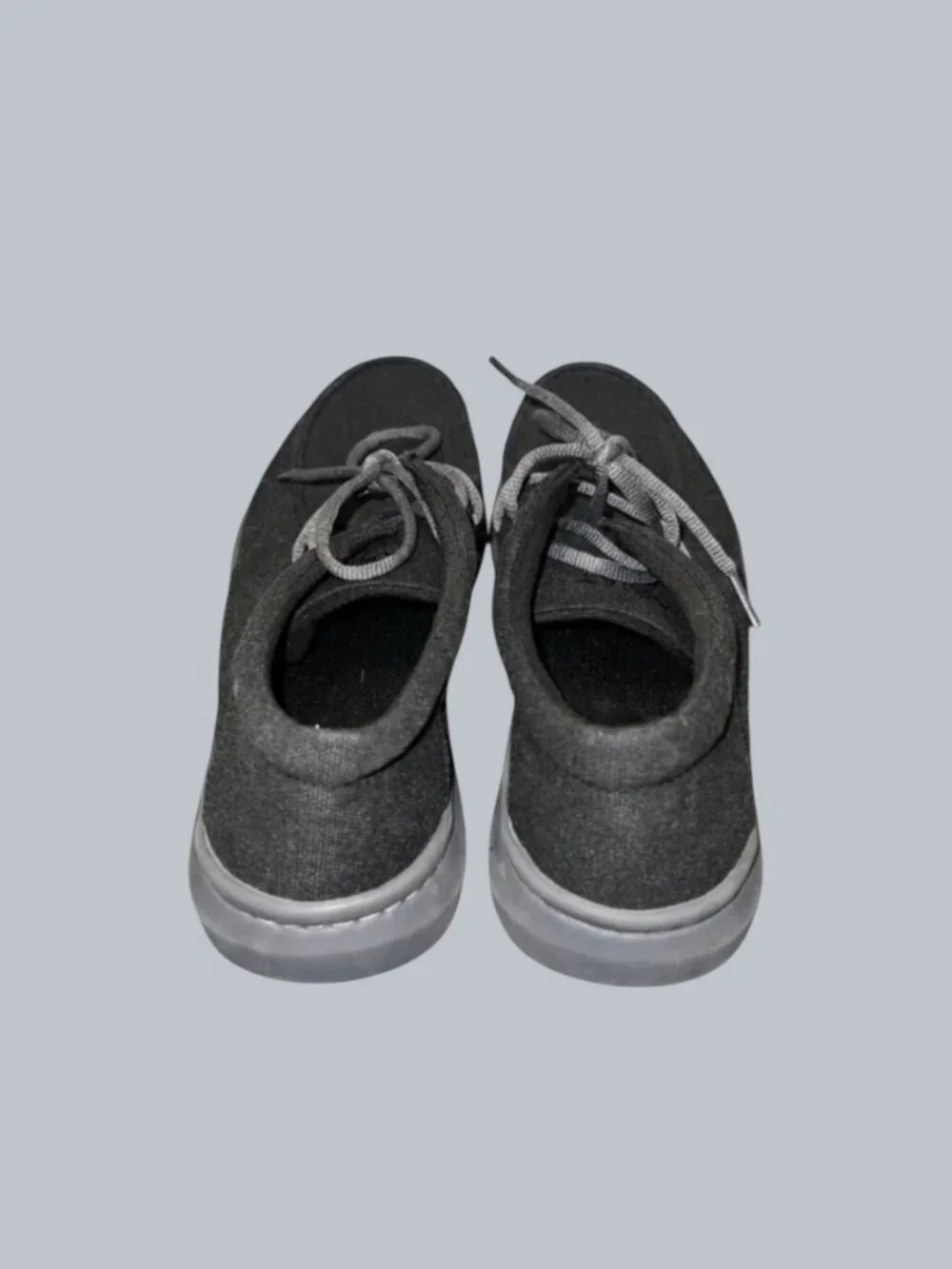 Ariat Canvas Stretch Hilo Charcoal Grey Shoes - Size 9.5